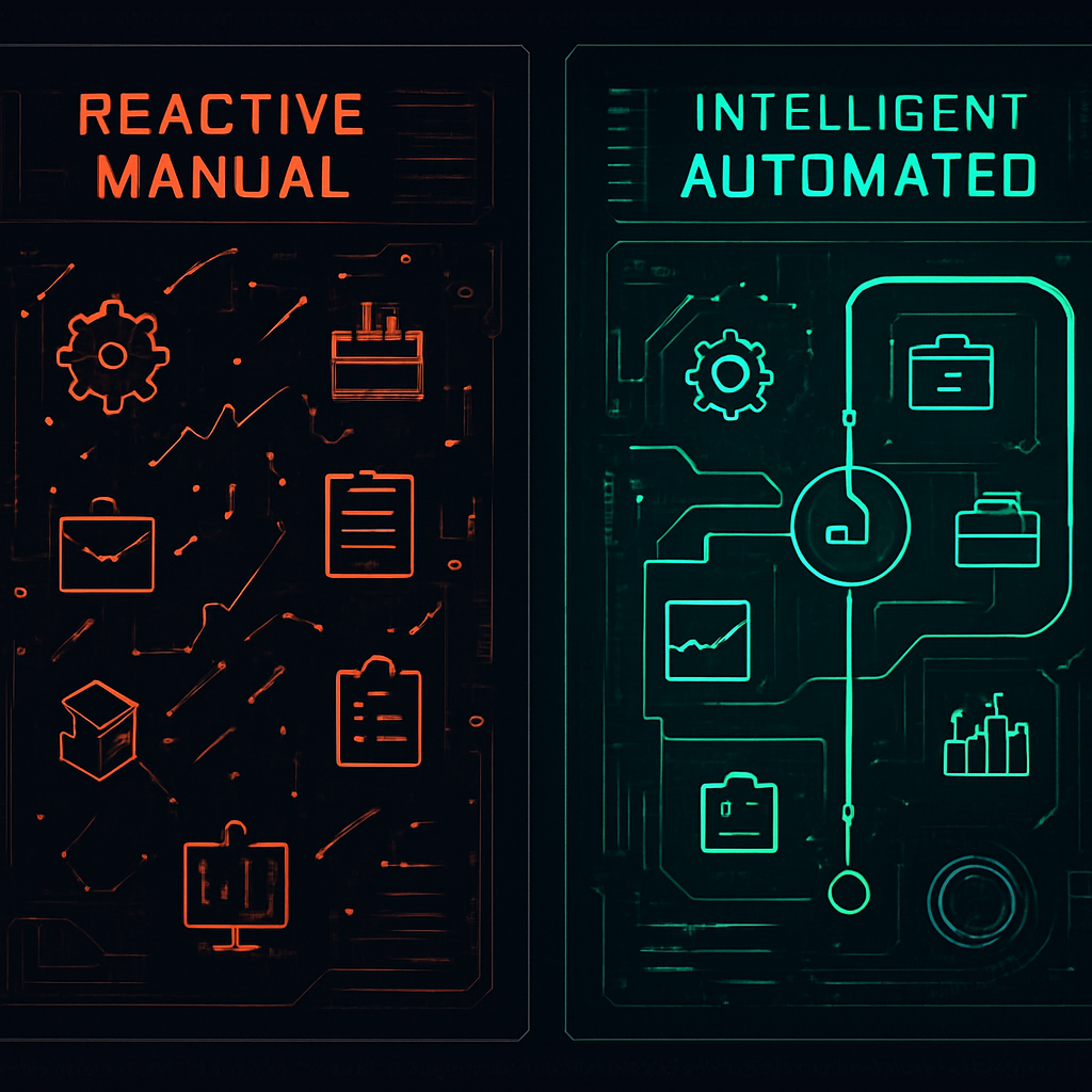 Reactive vs. Intelligent Operations